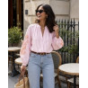 Chemise Rose - brodée