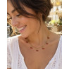 Collier cerise