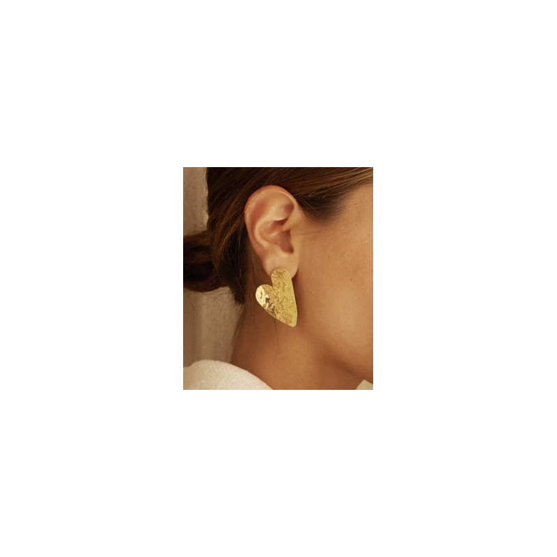 Boucle d'oreilles Céleste - doré